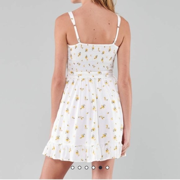 Belted Ruffle-Hem Mini Dress - Picture 5 of 6